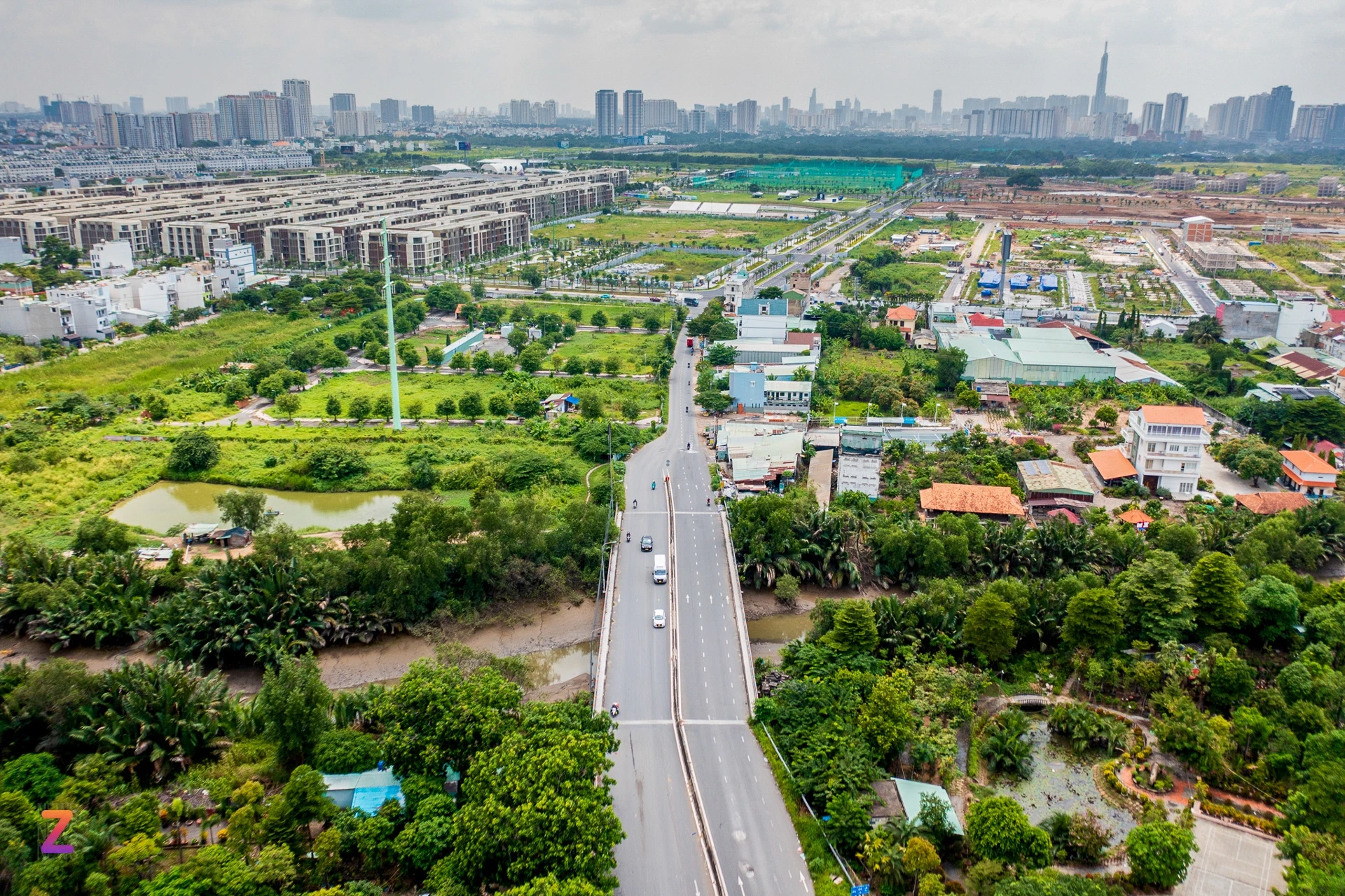 Đường liên phường đoạn Khu nhà ở thuộc Công ty Coopimex