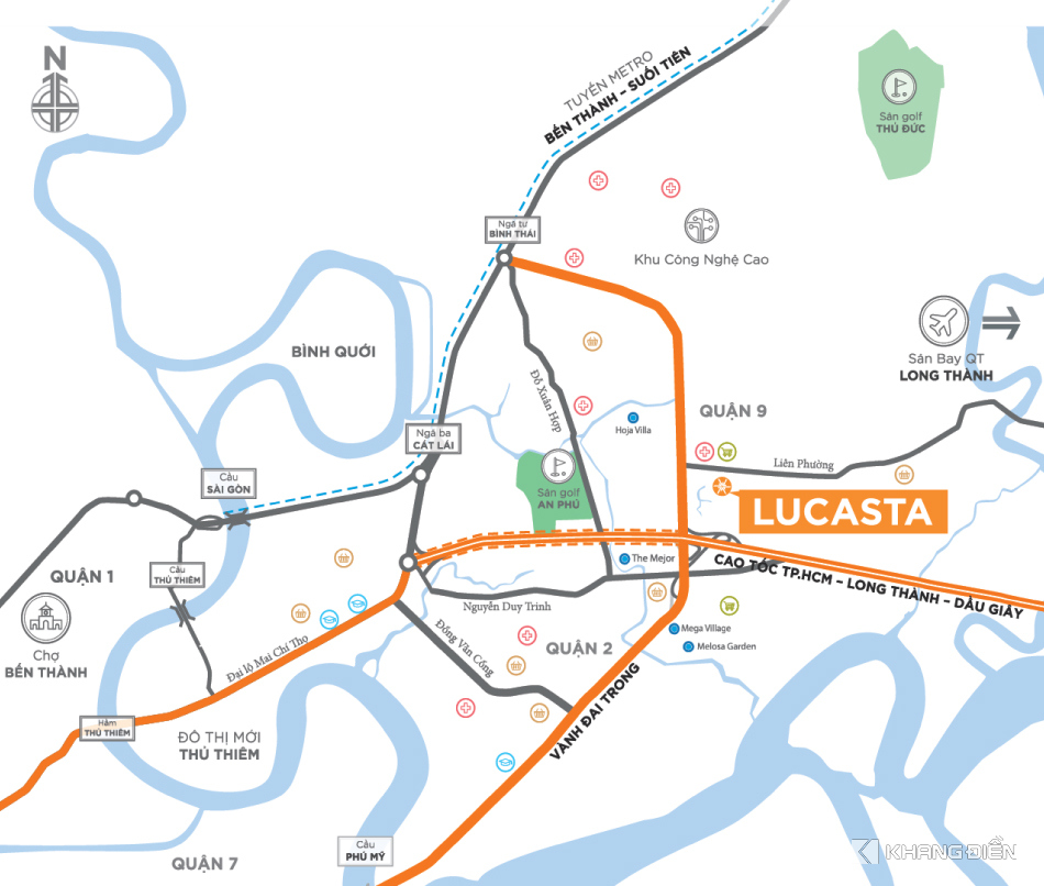 VỊ TRÍ LUCASTA