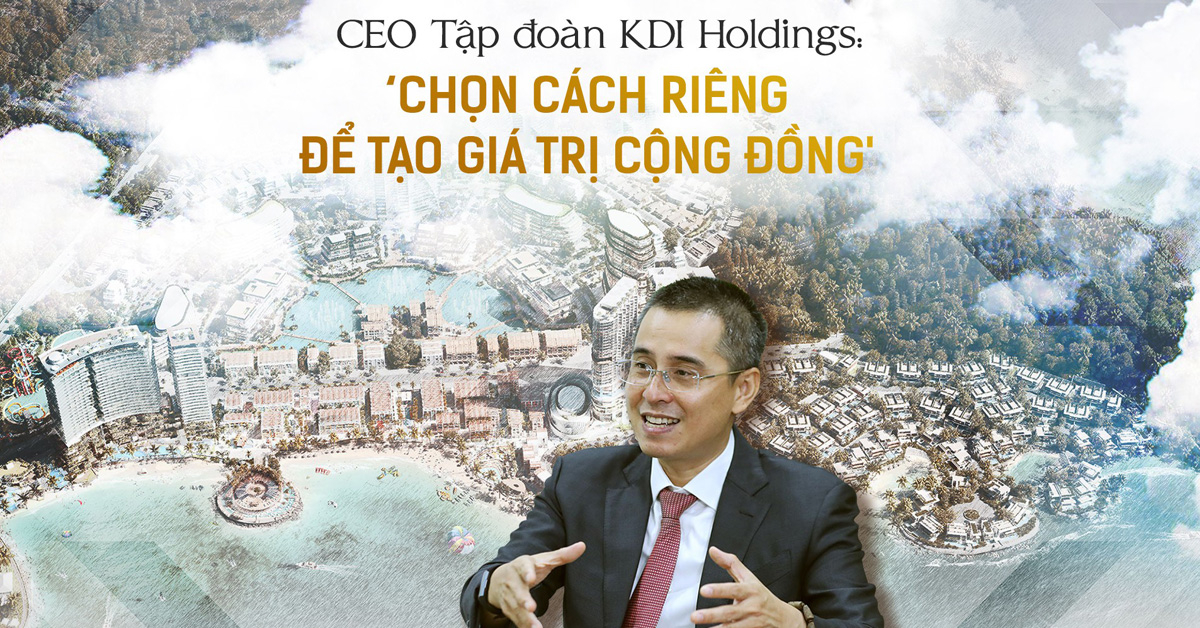CEO KDI Holding Ông Đỗ Tuấn Anh