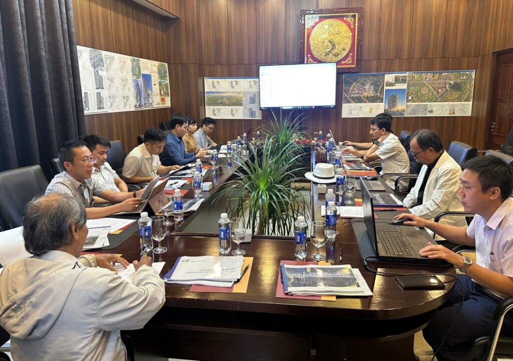 Hội đồng thi tuyển chấm điểm, đánh giá xếp hạng các phương án dự thi