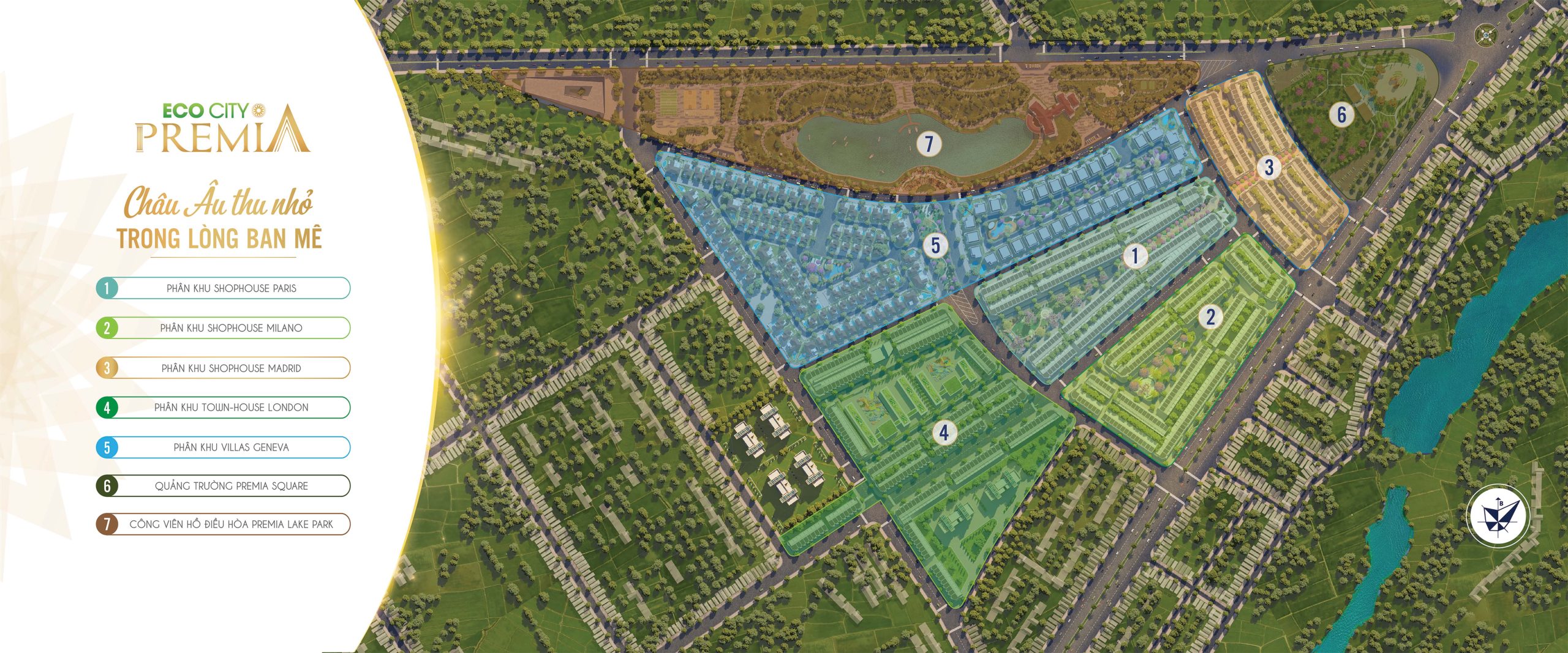EcoCity Premia Buôn Ma Thuột| Nhà Phố| Shophouse | Biệt Thự | Gía Tốt Chuyển Nhượng 2025 MẶT BẰNG ECOCITY (5)