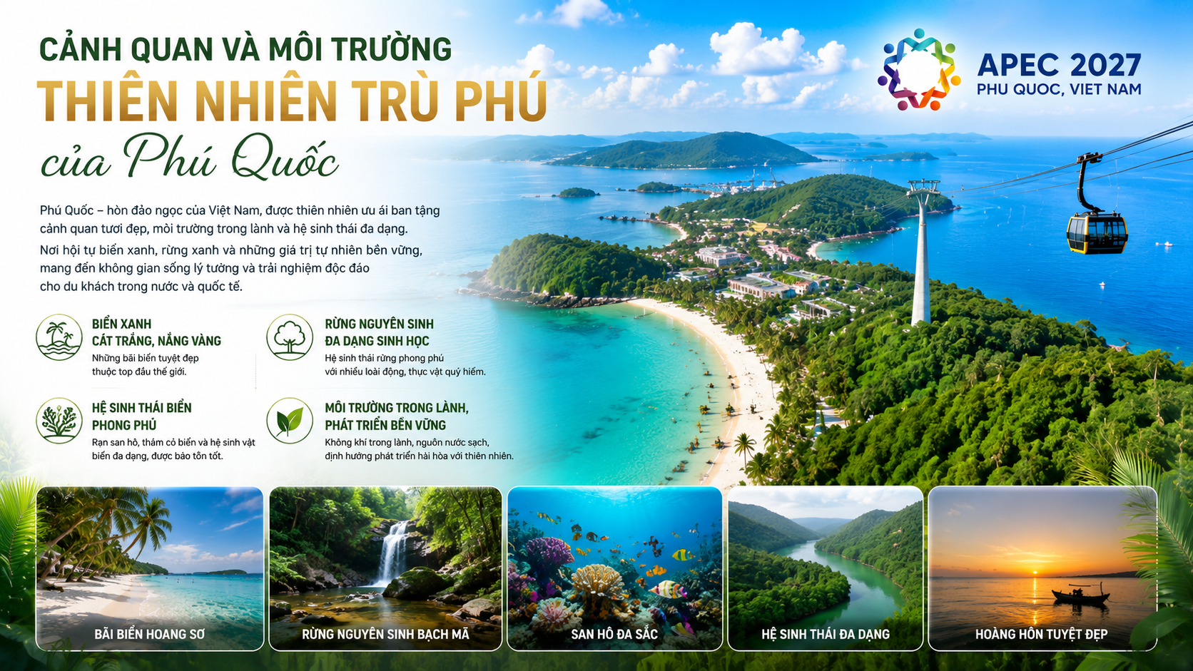 cảnh quan thiên nhiên trù phú của Phú Quốc