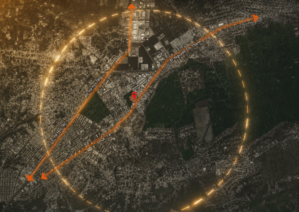 vị trí dự án Era City